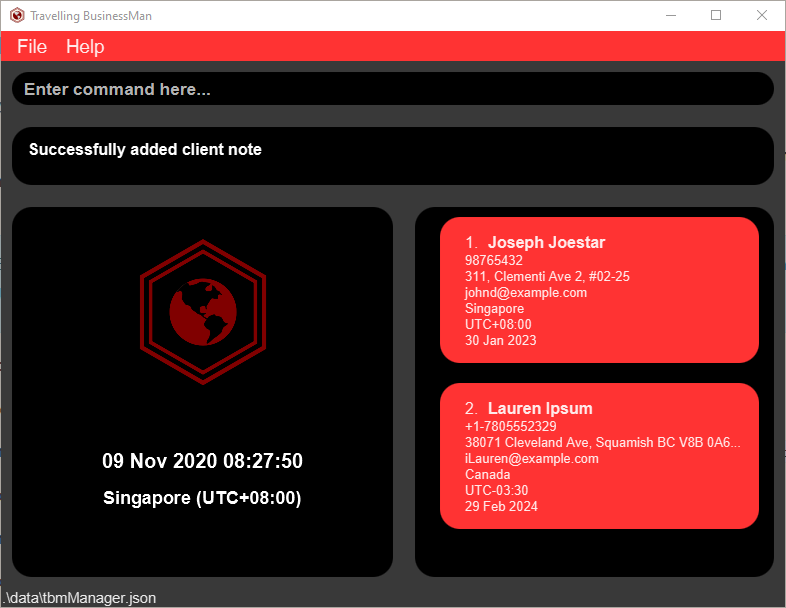 client note add after invisible
